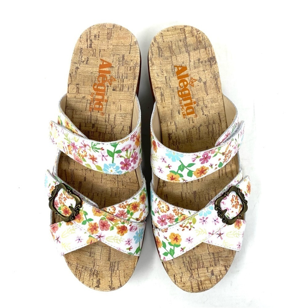 Alegria Sierra Prime Time floral Sandals - Picture 5 of 7